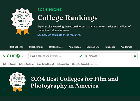 美国高校版大众点评：NICHE 2024美国最佳电影学院大学排名